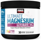 Force Factor Magnesium Glycinate Powder Raspberry Lemonade, 6 OZ, thumbnail image