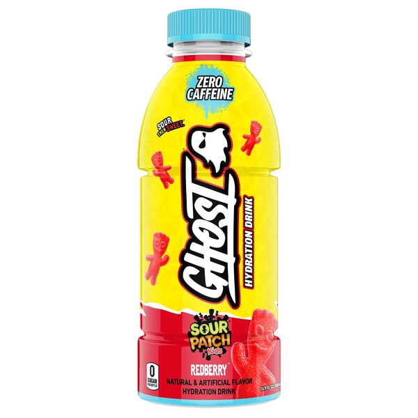 GHOST Hydration, Sour Patch Kids Redberry, 16.9oz