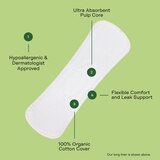 The Honey Pot Organic Top Sheet Herbal Long Liners, 30 CT, thumbnail image