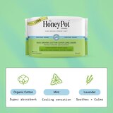 The Honey Pot Organic Top Sheet Herbal Long Liners, 30 CT, thumbnail image