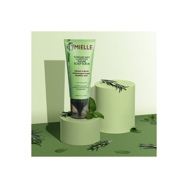 Mielle Rosemary Mint Clarifying Sugar Scalp Scrub, 6 OZ