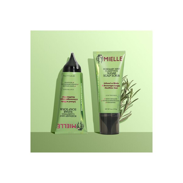 Mielle Rosemary Mint Clarifying Sugar Scalp Scrub, 6 OZ