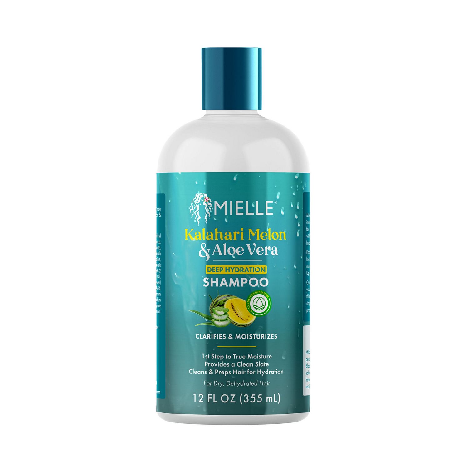 Mielle Kalahari Melon & Aloe Vera Deep Hydration Shampoo, 12 OZ