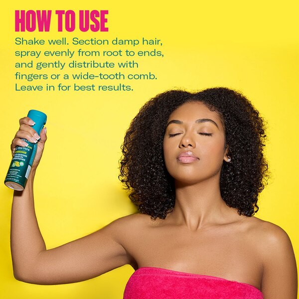 Mielle Kalahari Melon & Aloe Vera Deep Hydration Multi-Tasking Leave-In Conditioner, 6.7 OZ