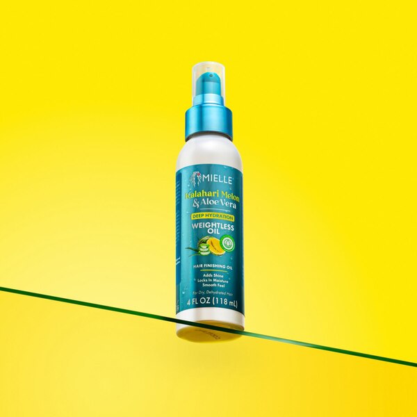 Mielle Kalahari Melon & Aloe Vera Deep Hydration Weightless Oil, 4 OZ