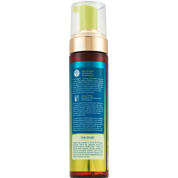 Mielle Avocado & Tamanu Anti-Frizz Mousse, 7.5 OZ