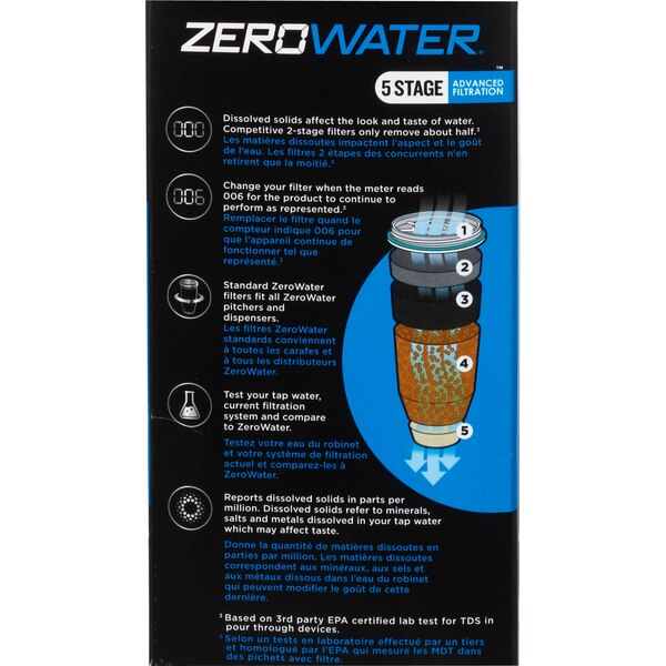 Zero Water filter, 2-Pack