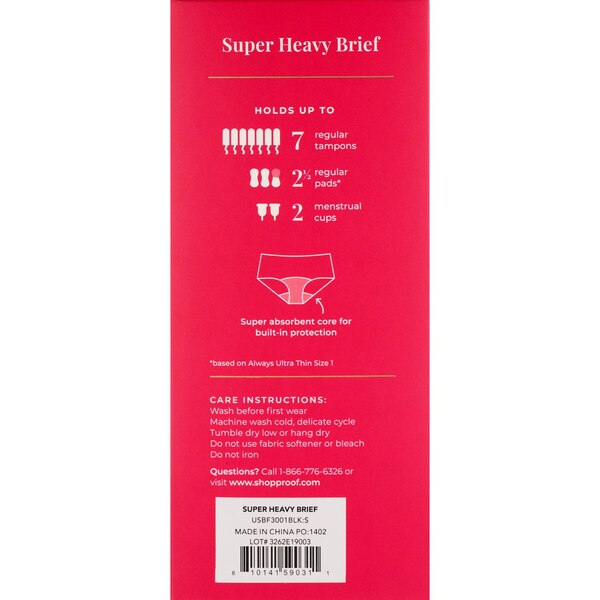 Unders by Proof, Women's Period Underwear