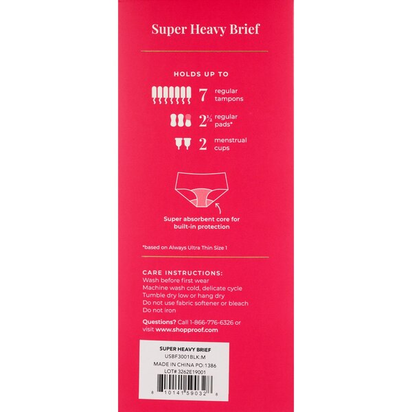 Unders by Proof, Women's Period Underwear