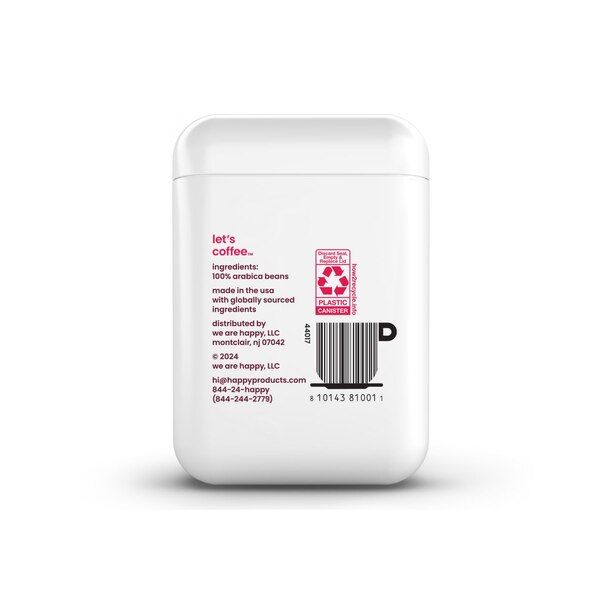 Happy Medium, Roast Ground Coffee, 12 oz
