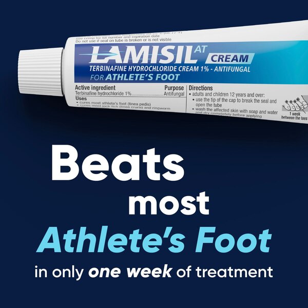 Lamisil AT Antifungal Athletes Foot Cream, 1 OZ