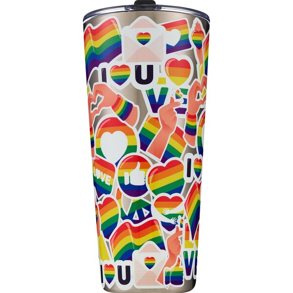 HydraPeak Artisan Collection Grande Tumbler, Pride, 25 oz