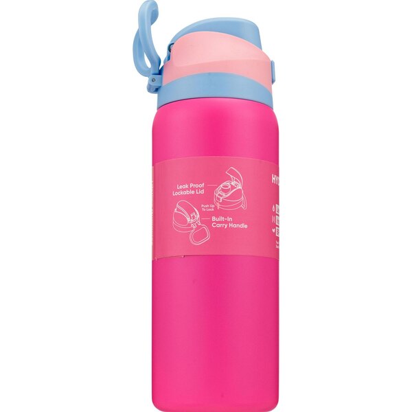 HydraPeak Oasis Insulated Bottle, Pink, 32 oz