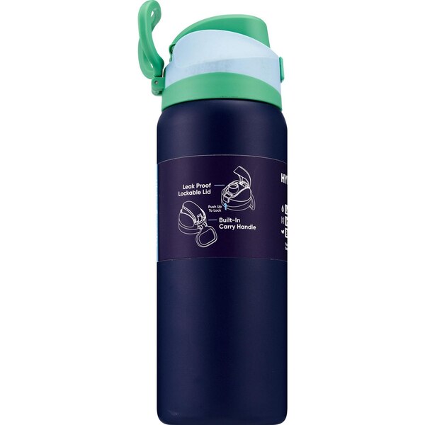 HydraPeak Oasis Insulated Bottle, Navy, 32 oz