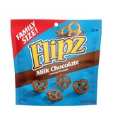 Flipz Family Size Pouch, Milk Chocolate, 15 oz, thumbnail image