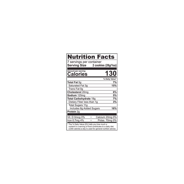 Tate's Bake Shop Oatmeal Raisin Cookies, 7 oz