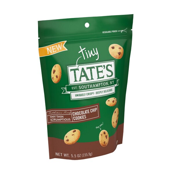 Tates Tiny Cookies, Chocolate Chip, 6 ct, 5.5 oz