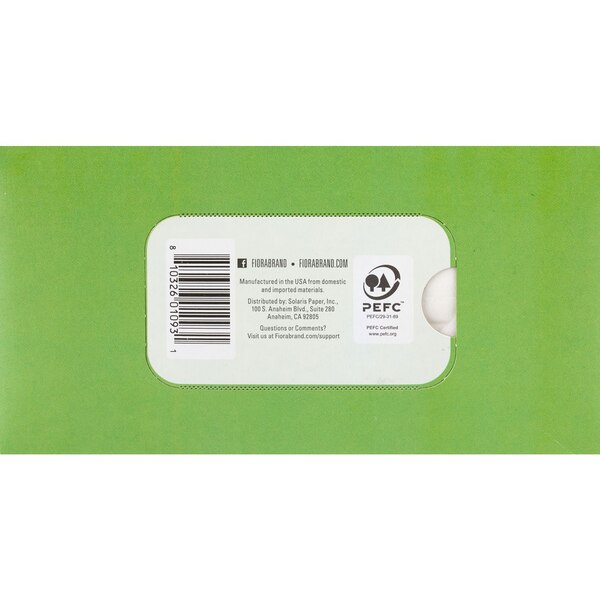 Fiora White Facial Tissue, 136 S