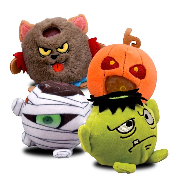 Halloween Squeezables Plush Ball, Assorted Characters, 1 ct