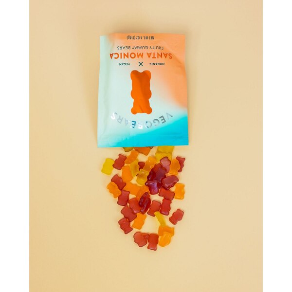 Vegobears, Santa Monica Gummy Bears, 4 Oz