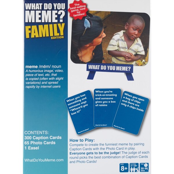 What Do You Meme? Family Edition Game, 1 ct