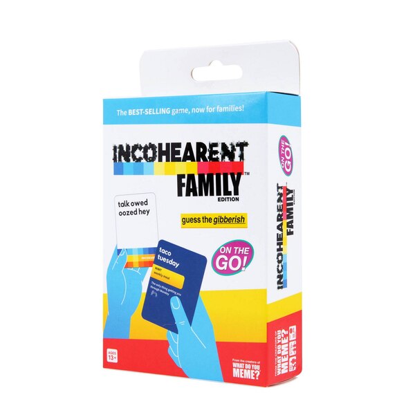 Incohearent Family Travel Edition Card Game
