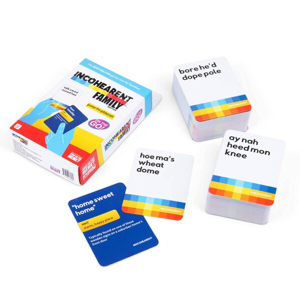 Incohearent Family Travel Edition Card Game