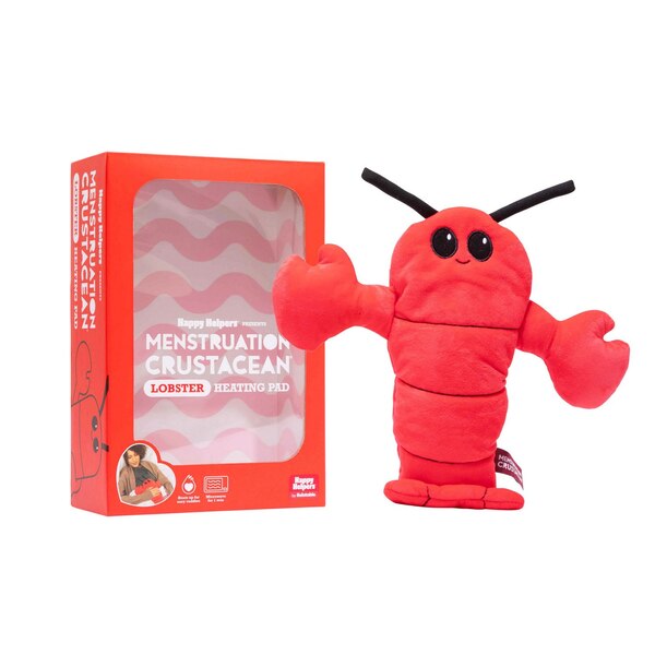 Happy Helpers Menstrauation Crustacean Lobster Heating Pad