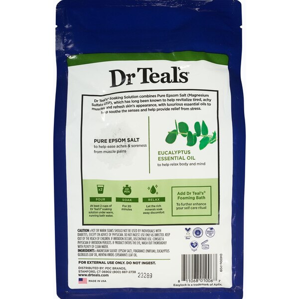 Dr. Teal's Therapy Solutions Epsom Salt Soaking Solution