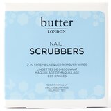 butter LONDON Nail Scrubbers 2-in-1 Prep & Lacquer Remover Wipes, 10CT, thumbnail image