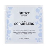 butter LONDON Nail Scrubbers 2-in-1 Prep & Lacquer Remover Wipes, 10CT, thumbnail image