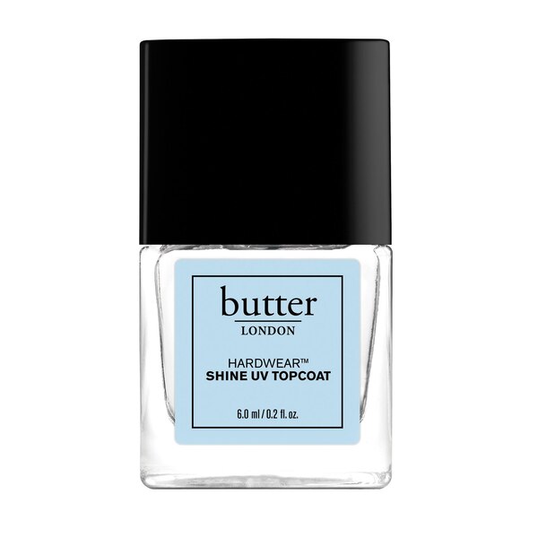 butter LONDON Hardware Shine UV Top Coat - Capa protectora con brillo
