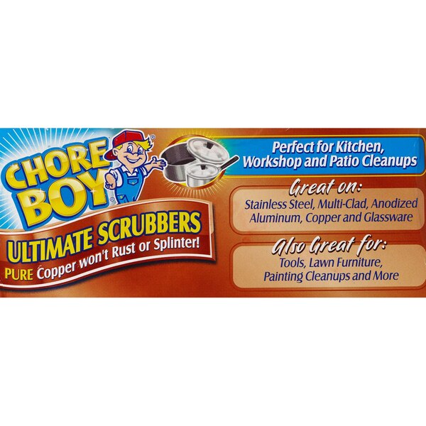 Chore Boy Ultimate Copper Multi-Purpose Scrubbers
