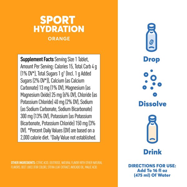 Nuun Sport Hydration Tablets, 10 CT