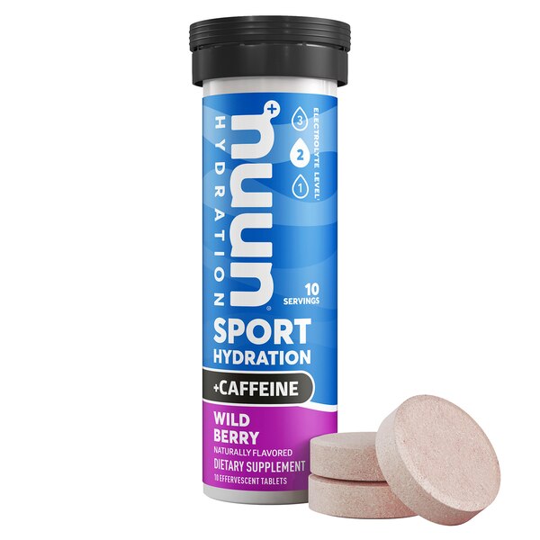 Nuun Sport Hydration + Caffeine Tablets, 10 CT