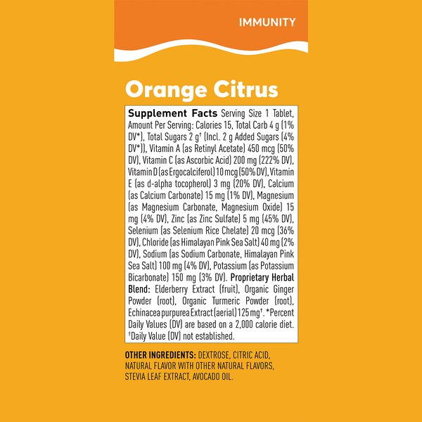 Nuun Daily Hydration Immunity Tablets, 10 CT