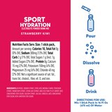 Nuun Sport Hydration Electrolytes PDR Strawberry Kiwi, 10 CT, thumbnail image