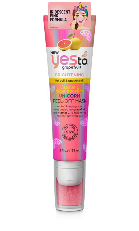 Yes To Grapefruit Brightening Unicorn - Mascarilla Peel Off, 2 oz