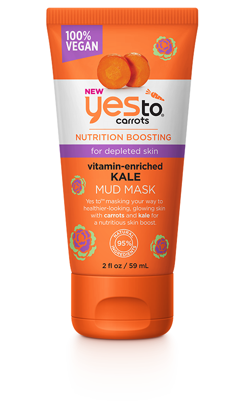 Yes To Carrots Nutrition Boosting Kale Mud Mask, 2 OZ