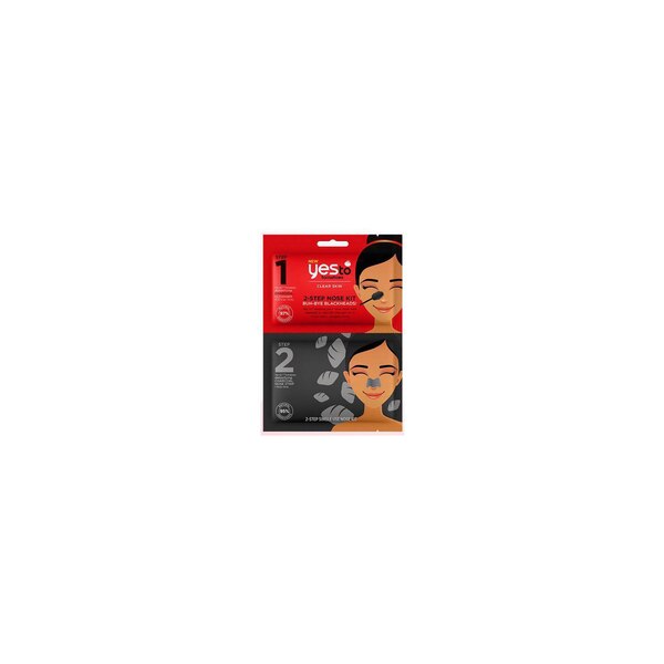 Yes To Tomatoes Charcoal 2-Step Nose Kit Mask