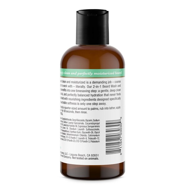 Cremo 2-in-1 Beard Wash & Softener, Wild Mint, 6 OZ