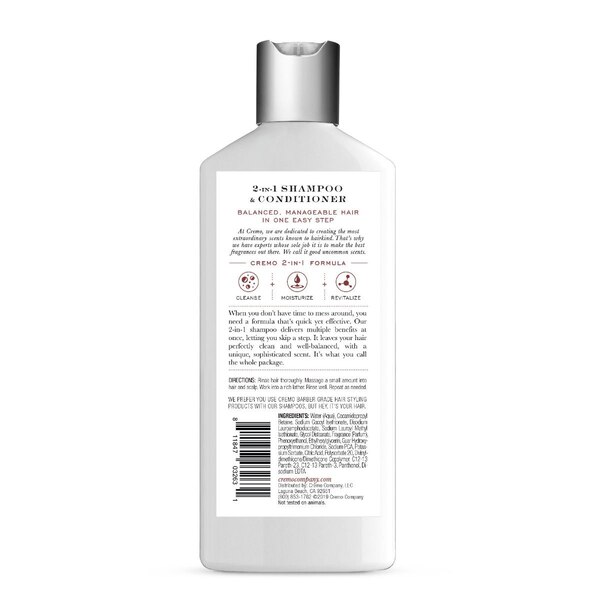 Cremo 2-in-1 Shampoo & Conditioner