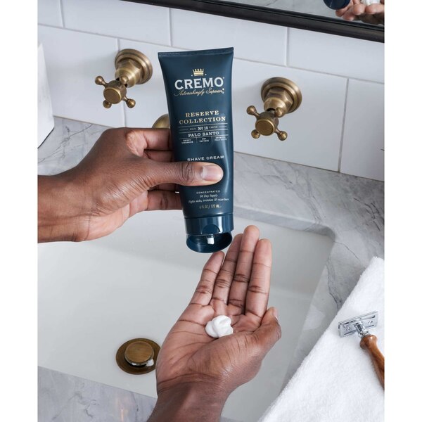 Cremo Reserve Collection Shave Cream, Palo Santo, 6 OZ
