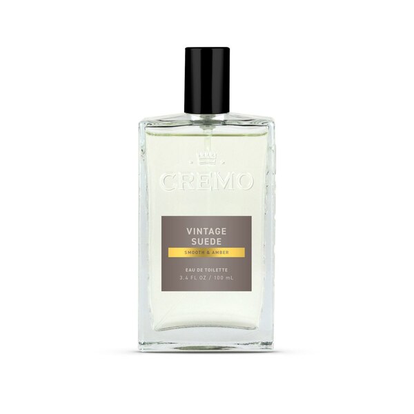 Cremo Cologne Spray, Vintage Suede, 3.4 OZ