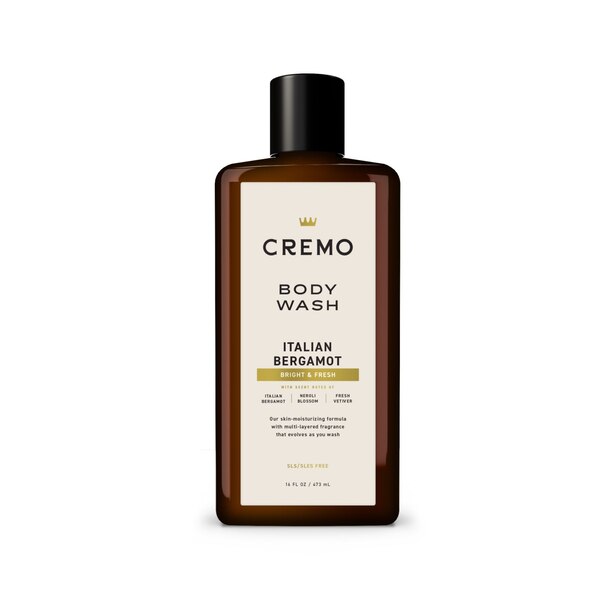 Cremo Body Wash, Italian Bergamot, 16 OZ