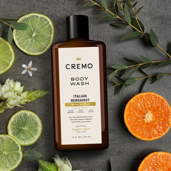 Cremo Body Wash, Italian Bergamot, 16 OZ