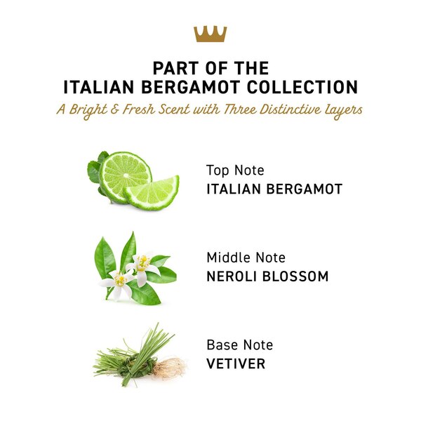 Cremo Cologne Spray, Italian Bergamot, 3.4 OZ