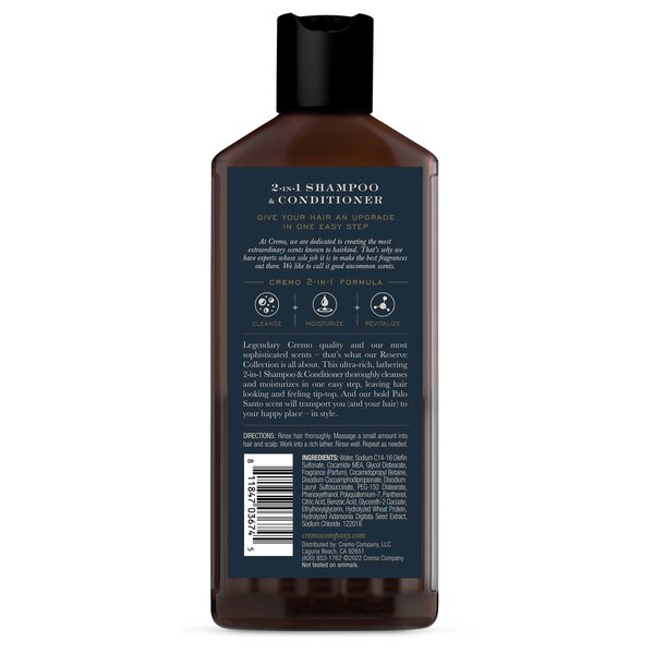 Cremo 2-in-1 Shampoo & Conditioner
