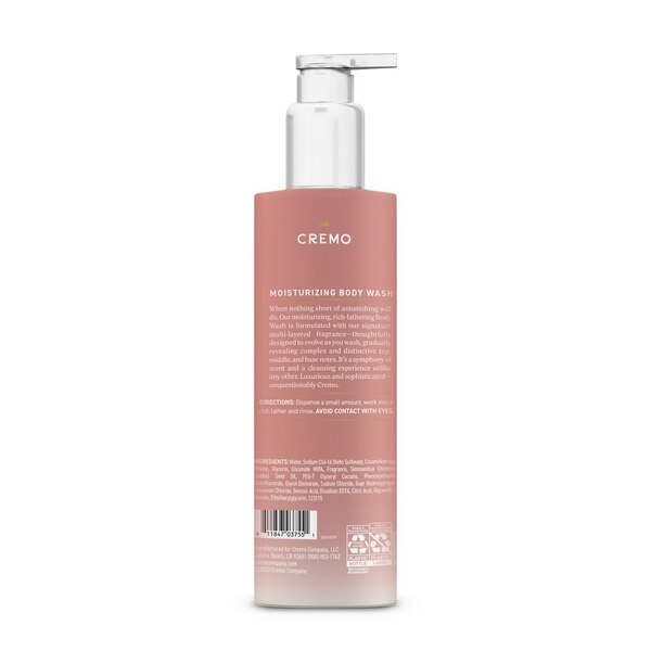 Cremo Body Wash, Wild Iris Musk, 16 OZ