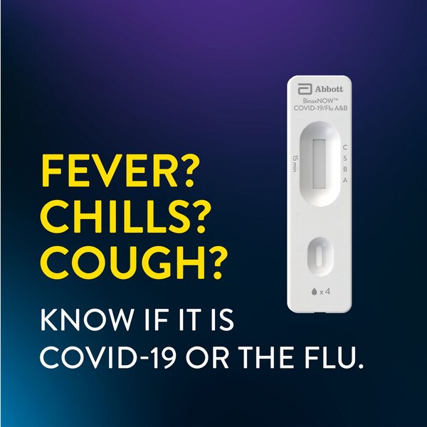 BinaxNOW COVID-19/Flu A&B Combo Self Test, 2 CT